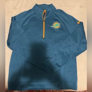 Miami Dolphins Nike Half Zip